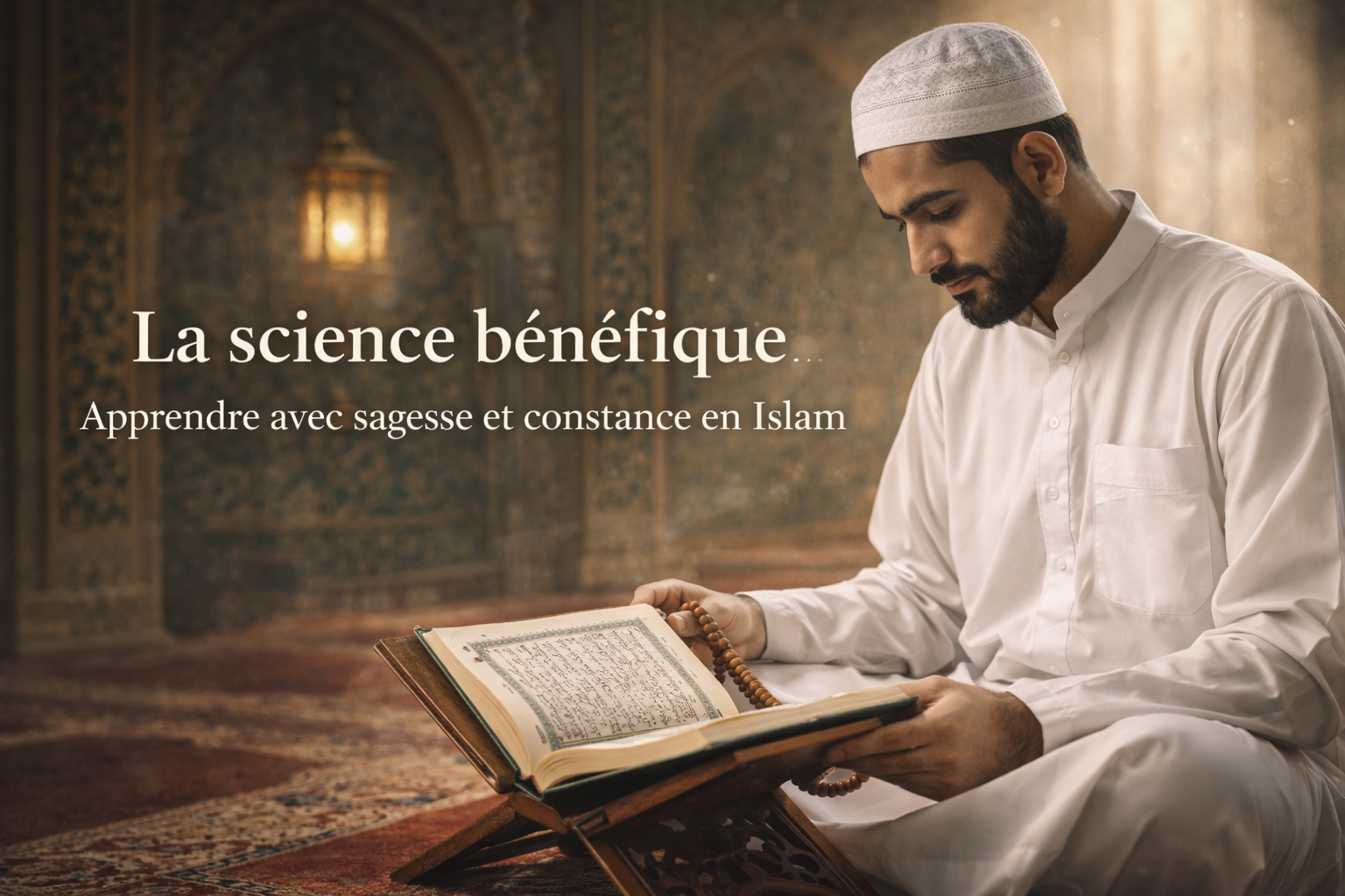 La science bénéfique : comment apprendre avec sagesse et constance en islam